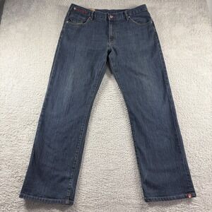 DC Shoes Rift Flex Skate Denim Jeans Stretch Straight Fit Mens 38x 30 Dark Wash